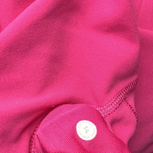 Lululemon hot pink leggings size 14 - Picture 2 of 7